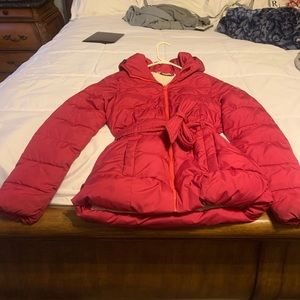 Abercrombie got pink puffer jacket